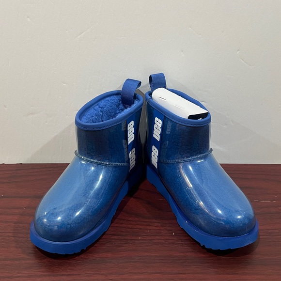 Ugg, Girls, Classic Clear Mini, 1112386K, Blue - Picture 6 of 12